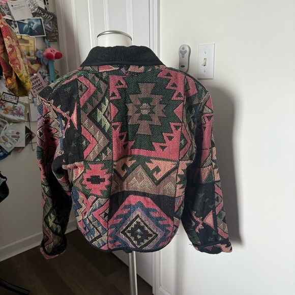 Vintage Western Aztec Jacket Medium - Picture 4 of 5